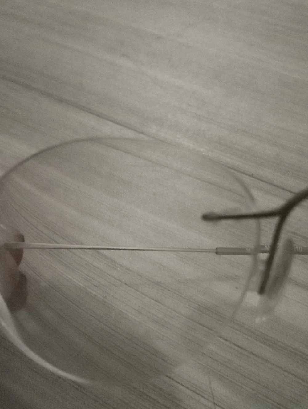🌁 VINTAGE: SILHOUETTE; M7395 /10 V6050 TITANIUM SILVER RIMLESS GLASS FRAMES